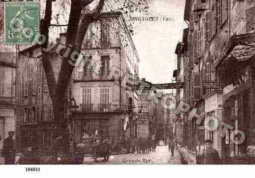 Ville de BRIGNOLES, carte postale ancienne