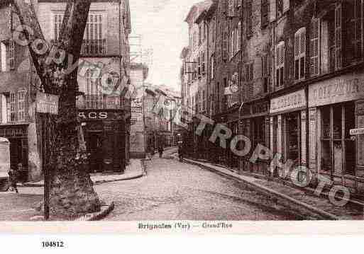 Ville de BRIGNOLES, carte postale ancienne