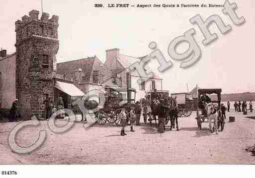 Ville de CROZON, carte postale ancienne