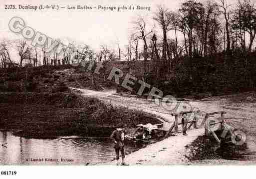 Ville de DOMLOUP, carte postale ancienne