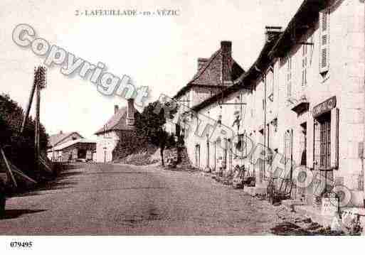 Ville de LAFEUILLADEENVEZIE, carte postale ancienne