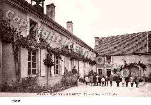 Ville de MAGNYLAMBERT, carte postale ancienne