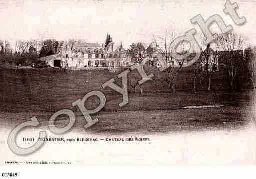 Ville de MONESTIER, carte postale ancienne