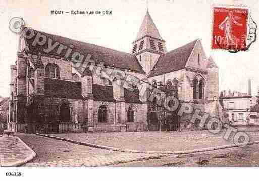 Ville de MOUY, carte postale ancienne