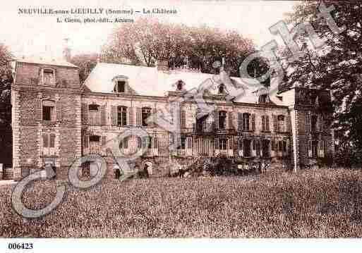 Ville de NEUVILLELESLOEUILLY, carte postale ancienne