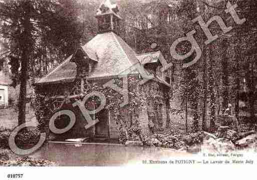 Ville de POTIGNY, carte postale ancienne