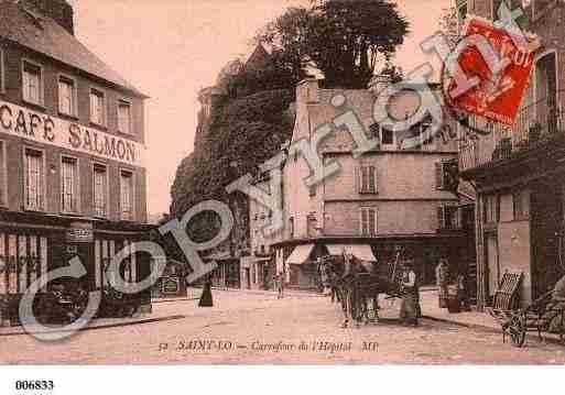 Ville de SAINTLO, carte postale ancienne