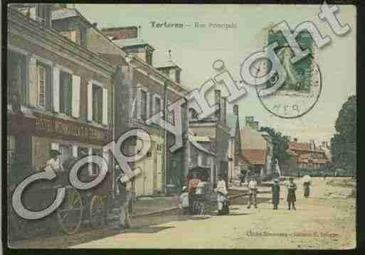 Ville de TORTERON, carte postale ancienne