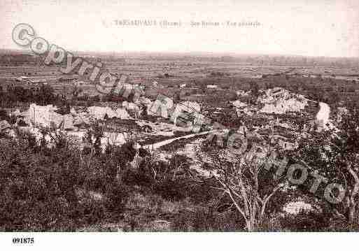 Ville de TRESAUVAUX, carte postale ancienne