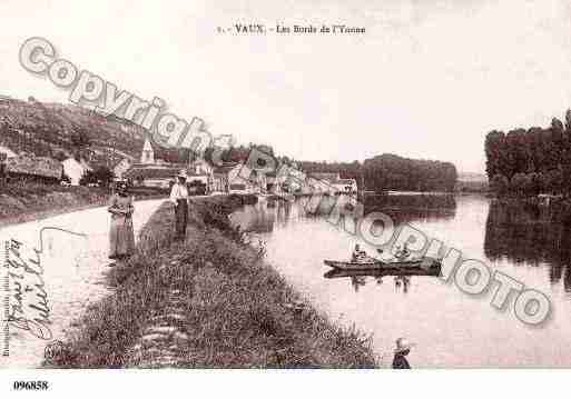 Ville de VAUXSURYONNE, carte postale ancienne