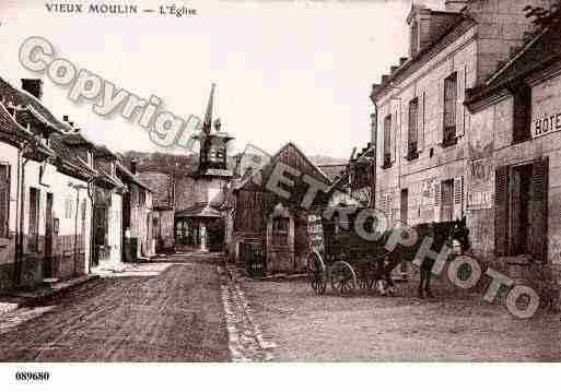 Ville de VIEUXMOULIN, carte postale ancienne