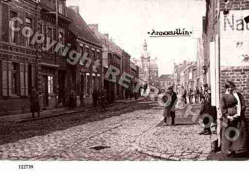 Ville de ANNOEULLIN, carte postale ancienne