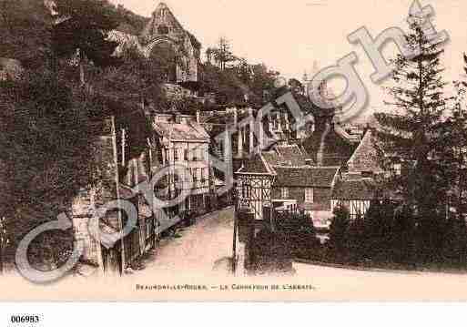 Ville de BEAUMONTLEROGER, carte postale ancienne