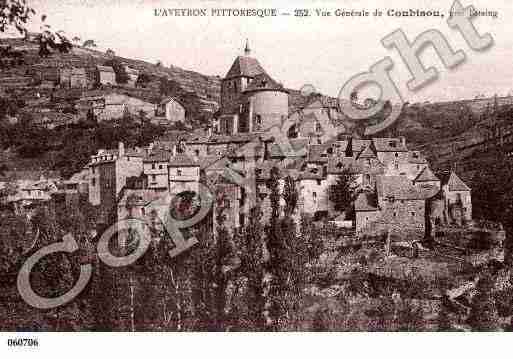 Ville de COUBISOU, carte postale ancienne
