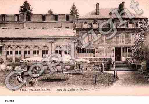 Ville de LUXEUILLESBAINS, carte postale ancienne