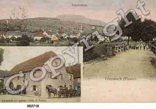 Ville de TRIEMBACHAUVAL, carte postale ancienne