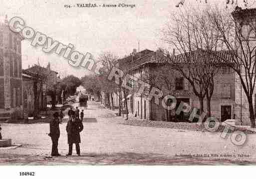 Ville de VALREAS, carte postale ancienne