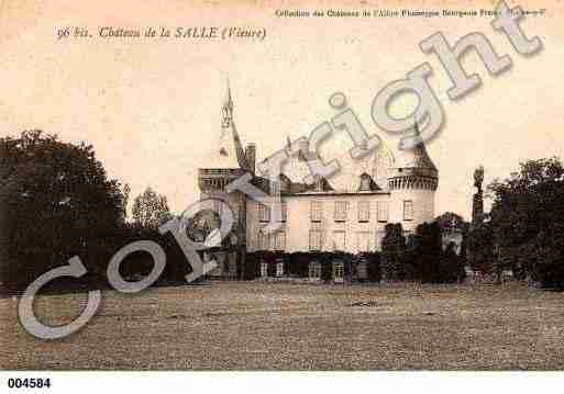 Ville de VIEURE, carte postale ancienne