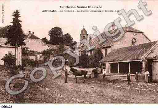 Ville de ARPENANS, carte postale ancienne