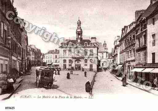 Ville de AURAY, carte postale ancienne