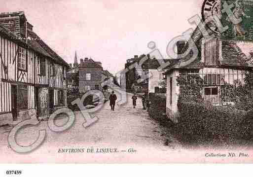 Ville de GLOS, carte postale ancienne