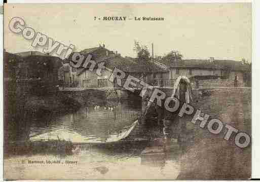 Ville de MOUZAY, carte postale ancienne