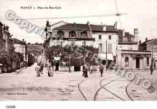 Ville de NANCY, carte postale ancienne