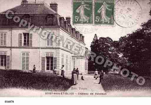 Ville de SOISYSURSEINE, carte postale ancienne
