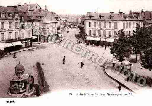 Ville de TARBES, carte postale ancienne