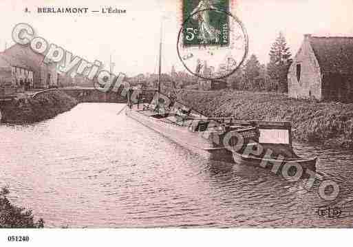 Ville de BERLAIMONT, carte postale ancienne