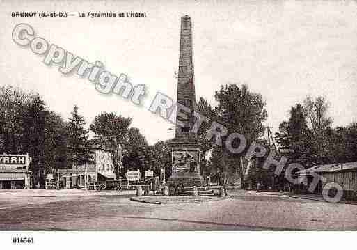Ville de BRUNOY, carte postale ancienne