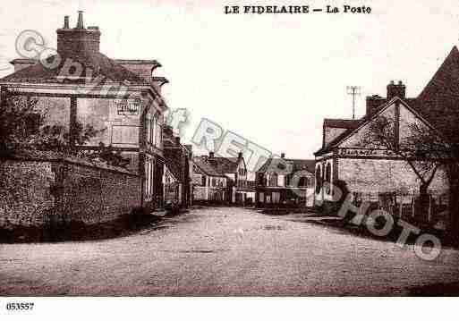 Ville de FIDELAIRE(LE), carte postale ancienne