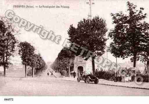 Ville de FRESNES, carte postale ancienne