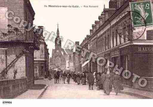 Ville de MONTOIRESURLELOIR, carte postale ancienne