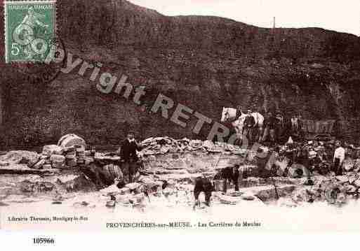 Ville de PROVENCHERESSURMEUSE, carte postale ancienne