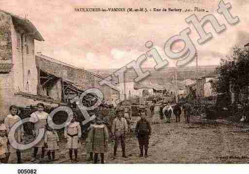 Ville de SAULXURESLESVANNES, carte postale ancienne