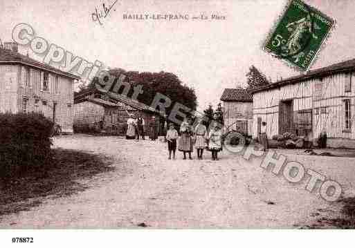 Ville de BAILLYLEFRANC, carte postale ancienne