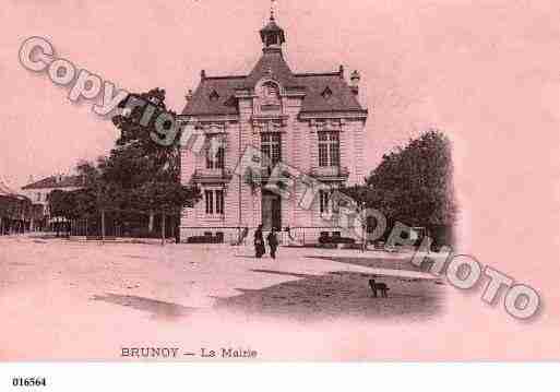 Ville de BRUNOY, carte postale ancienne