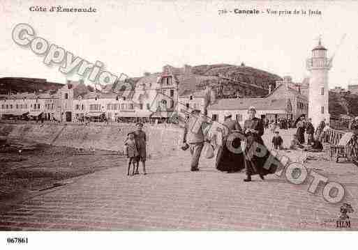 Ville de CANCALE, carte postale ancienne