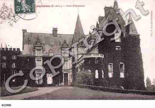 Ville de COURTALAIN, carte postale ancienne