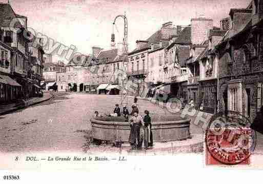 Ville de DOLDEBRETAGNE, carte postale ancienne