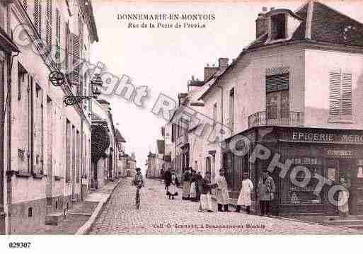 Ville de DONNEMARIEDONTILLY, carte postale ancienne