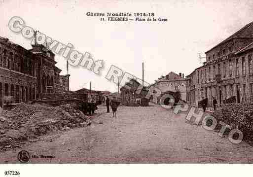 Ville de FEIGNIES, carte postale ancienne