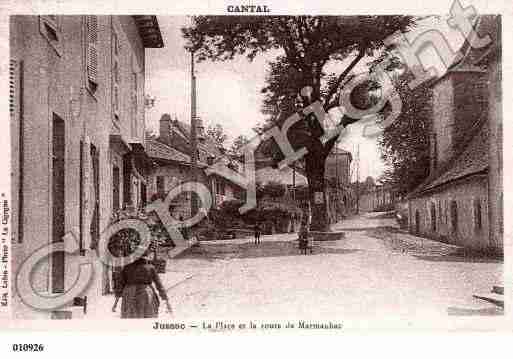 Ville de JUSSAC, carte postale ancienne