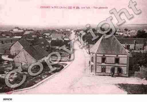 Ville de ORIGNYLESEC, carte postale ancienne