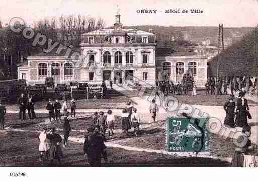 Ville de ORSAY, carte postale ancienne