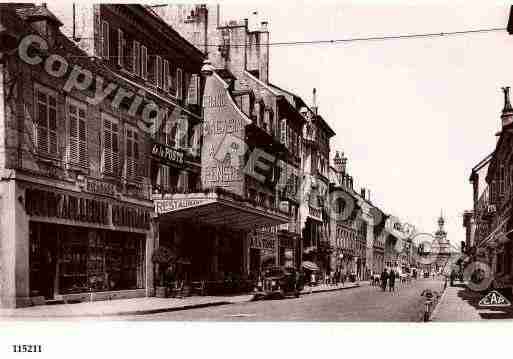 Ville de PONTARLIER, carte postale ancienne