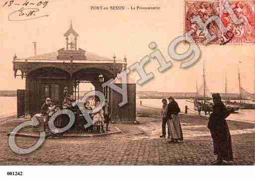 Ville de PORTENBESSINHUPPAIN, carte postale ancienne