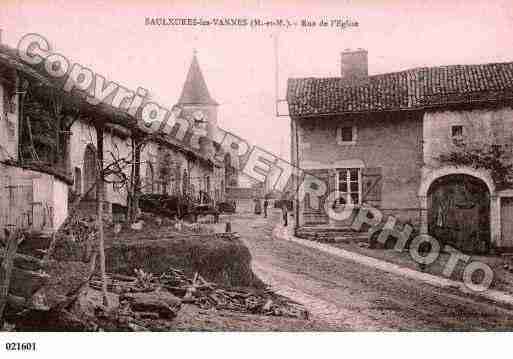 Ville de SAULXURESLESVANNES, carte postale ancienne