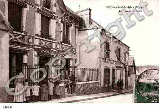 Ville de VILLIERSLEMORHIER, carte postale ancienne